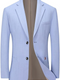 Classic Light Blue Long Coat