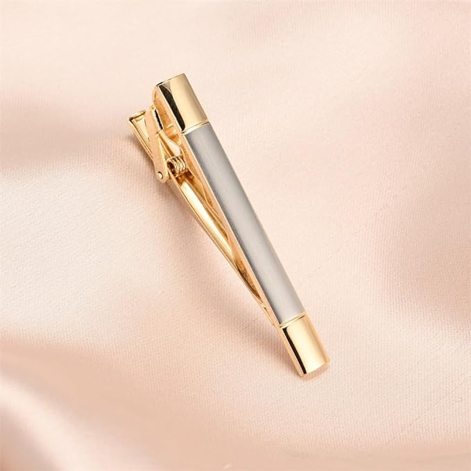 4 Pcs Tie Pin Clip Set With Gift Box