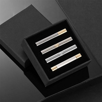 4 Pcs Tie Pin Clip Set With Gift Box