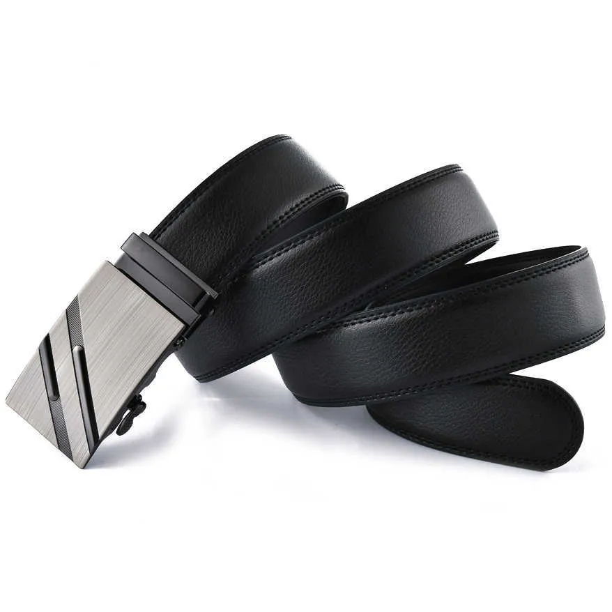 Automatic Buckle Brown Belt