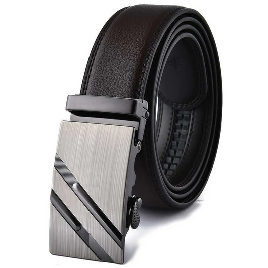 Automatic Buckle Brown Belt