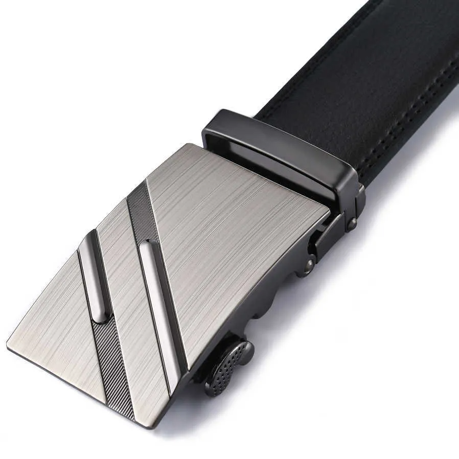 Automatic Buckle Brown Belt